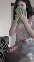 我今天真的不敢看，因为我女朋友在这