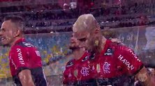 巴甲-弗拉门戈3-0巴伊亚 加比球破门3人染红（下半场）