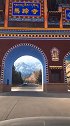 靠近祁连山，马蹄寺