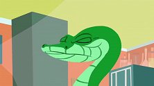 绿皮蛇喜欢上灰老鼠！汤姆因为黄色的小心心，害怕杰瑞！