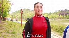 短剧：公园玩手推车游戏，爬得最快的奖励划船玩，燕子能拿第一吗