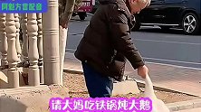 搞笑视频：大爷刚开始很厉害，最后居然败给了一只鹅