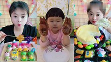 美女直播吃旺仔果冻、榴莲蛋糕，各种口味任意选，是我向往的生活