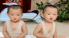 这是生了俩啥玩意，让他叫爸爸，结果双胞胎儿子的反应绝了