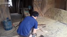 家具厂300雇的木工，刚开始觉得技术有问题，仔细看就放心了