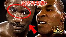 头铁小伙怒视泰森，跟泰森硬刚10回合，依然难逃被KO的厄运！