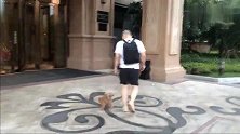 狗子终于可以正大光明的住酒店啦！猛男呼啦圈伺候