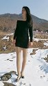 以前只知道企鹅不怕冷，现在发现爱美的女人更耐冷