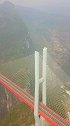 世界上最高桥梁，北盘江第一桥，高度565米，誉为世界第一高桥