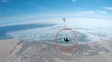 刺激！体验世界6大跳伞圣地纳米比亚，鸟瞰沙漠与海洋并存奇观