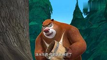 熊出没：大树光秃秃没生机，熊大熊二准备施肥，就是味有点大