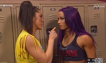 WWE-18年-RAW第1296期：班克斯贝莉爆发口角 一言不合大打出手-花絮