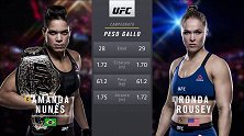 UFC207:当母狮对上女王?隆达罗西最后一战:Amanda Nunes vs Ronda Rousey