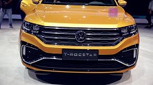 大众T-ROCSTAR概念车亮相广州车展，全新的大众家族化设计语言！