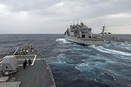 “吞金巨兽”太费钱，美军后勤补给能力不足，补给舰老化不够用