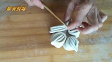 同样三张面饼，不同手法造就不同花色，3款花馍做法分享