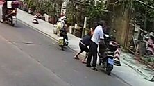 广东女子好心扶摔倒老人反被讹 警方调监控还原真相