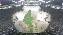 魔幻！延时摄影日本札幌棒球场改造足球场全过程