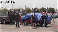 爆笑整蛊：恭喜你获得汽车一辆，路人一脸懵逼