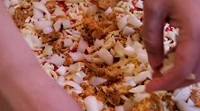 街边小吃：特大型怪物披萨饼！