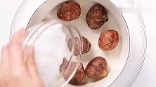 水煮糖心板栗，一戳就进