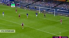 沃尔科特 英超 2019/2020 埃弗顿 VS 阿斯顿维拉 精彩集锦