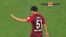 第41分钟河北华夏幸福球员刘径(U23)黄牌