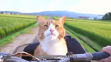 猫咪的平衡力有多强？自己吓得不行，人家却非常淡定！