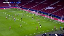 第28分钟马德里竞技球员马科斯·略伦特射门 - 被扑