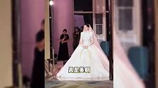 章若楠三妹婚礼现场曝光，妹妹美貌气质不输姐姐，一家子全是高颜值