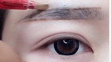一个小小的U型卡帮你轻松搞定画眉，简直不要太美哦
