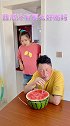 老公喝西瓜汁脸怎么还红了呢,