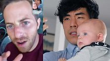 父母和小孩视频通话，没想到看见父母，竟然毫无反应啊！
