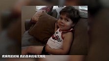 印度8岁男孩 肚子大如孕妇 血管清晰可见！