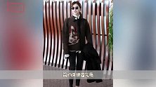 江疏影机场真会赶时髦，毛衣衬衫凹叠穿也不显胖，紧身皮裤更抢镜
