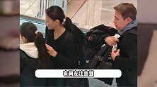 吴奇隆前妻儿女近照曝光，马雅舒女儿大冬天穿短裤，12岁米雅身高猛长