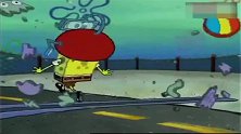 海绵宝宝：刻苦训练，学习闭眼开车！