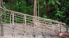 为饲养流浪猫，小伙野外建造“螳螂猫屋”，成品太惊艳了！