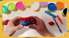 彩泥制作教程，如何制作礼物盒，创意手工大全