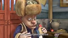 熊出没：强哥饿得前胸贴后背，家里没有吃的了，还赖肥波吃得多