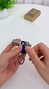多功能万次火柴钥匙扣，防水防风，户外高原实用小工具