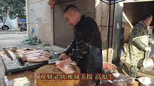 衡阳正宗草鱼丸制作流程-杀鱼，除鳞去骨剥皮，高手驾轻就熟