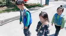 都给我整整齐齐的走，不准掉队