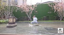 水中少林拳，水中敢跳二起脚,小萌娃功夫过硬,坚持不懈,水滴石穿
