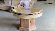 农村的木工师傅自制的魔术变形桌。这样的桌子谁不想拥有呢？