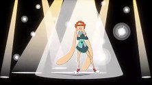 阿衰扮演丑萌版的初音未来，然后成功在校园出道