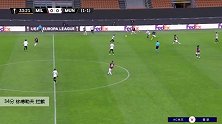 林德勒夫 欧联 2020/2021 AC米兰 VS 曼联 精彩集锦