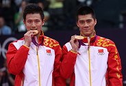 奥运英雄丨“风云组合”蔡赟傅海峰 伦敦夺金实现创中国男双历史