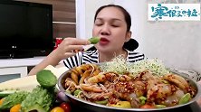 【美食】泰国美食姐，辣椒酱，发酵鱼露，1公斤大鲜虾