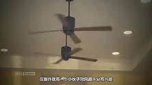 两个吊扇对着吹风力更大？傻老外亲测，最后吓得我捂住了眼睛！